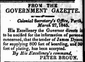 The Perth Gazette and Western Australian Journal (WA : 1833-1847) Saturday 29 March 1845 page 3